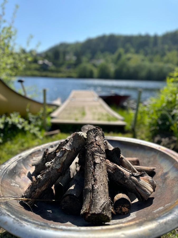 Glamping On Idyllic Lake, Paddle Boards & Rowboat Porsgrunn Exterior photo