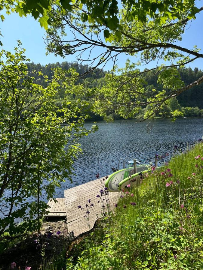 Glamping On Idyllic Lake, Paddle Boards & Rowboat Porsgrunn Exterior photo
