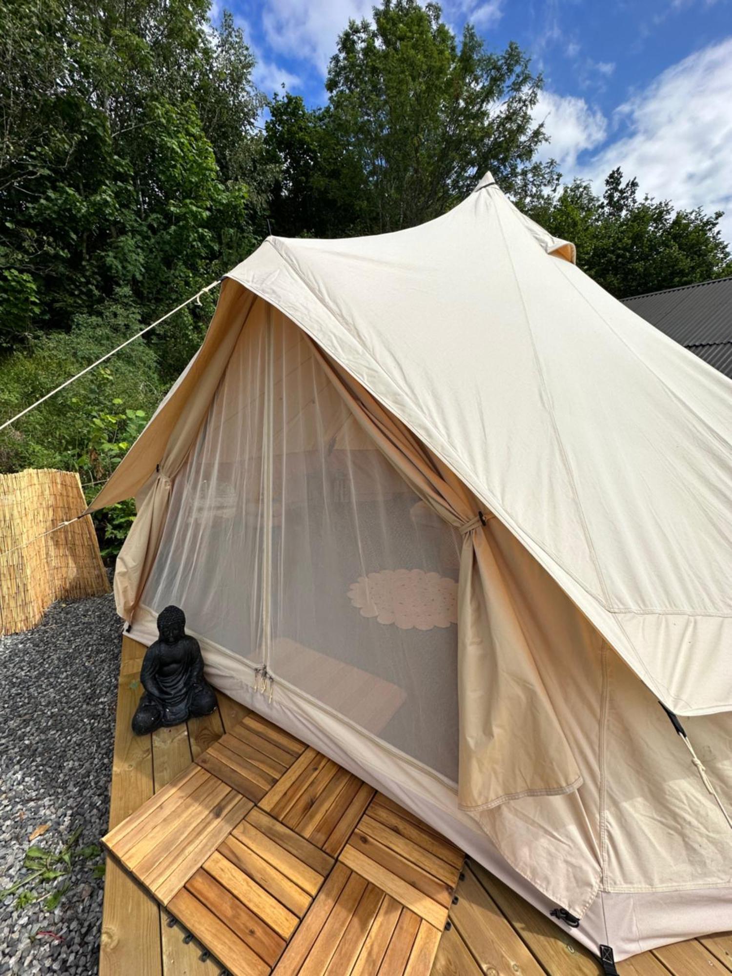Glamping On Idyllic Lake, Paddle Boards & Rowboat Porsgrunn Exterior photo